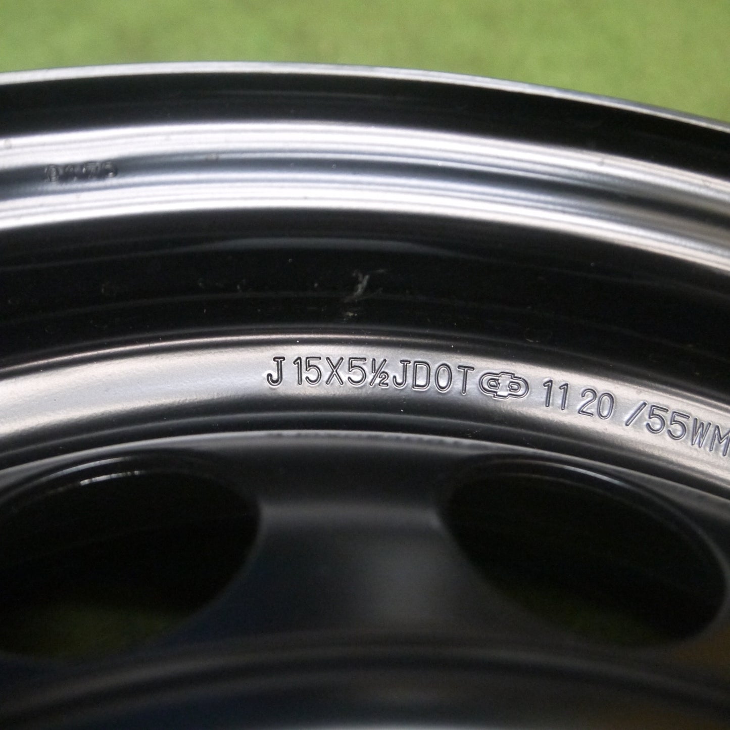 *送料無料* 新車外し★トヨタ 170系 シエンタ 純正 スチール ホイール 15インチ 15×5.5J PCD100/5H★4071907Hホ