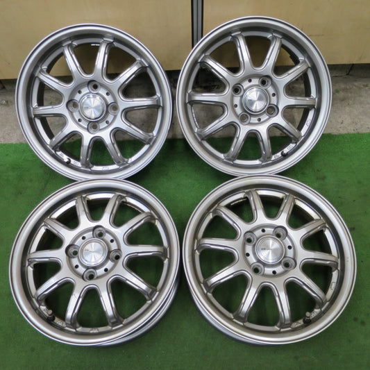 4本価格★BW Sports BWスポーツ 14インチ ホイール 14×4.5J PCD100/4H★6033101NGホ