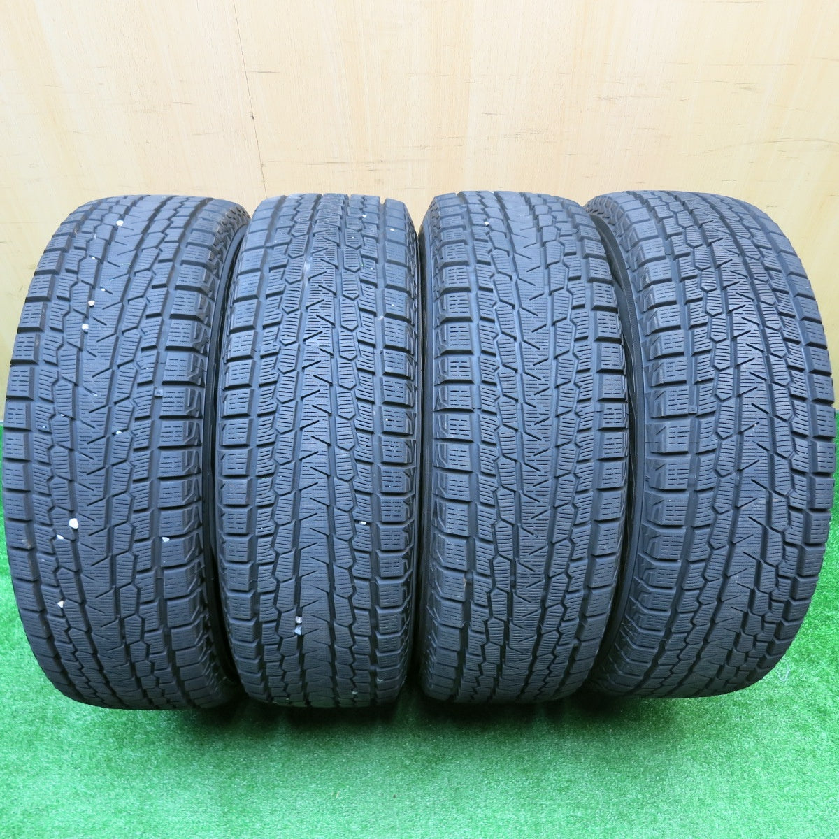 バリ溝！23年！9.5分★日産 プレサージュ AUTECH 純正 225/65R17 スタッドレス ヨコハマ アイスガード G075 オーテック 17インチ PCD114.3/5H★5101803HAス