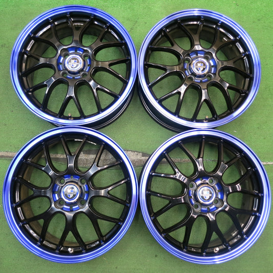 キレイ★EXPLODE RBM 16インチ ホイール エクスプラウド 16×6J PCD100/4H★5081512HAホ