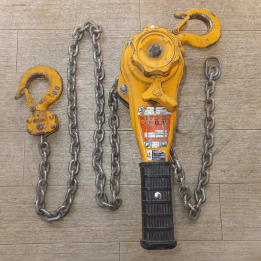 [送料無料] ★キトー KITO レバーブロック L5A LB008 0.8t　CHAIN V-5.6×15.7mm★