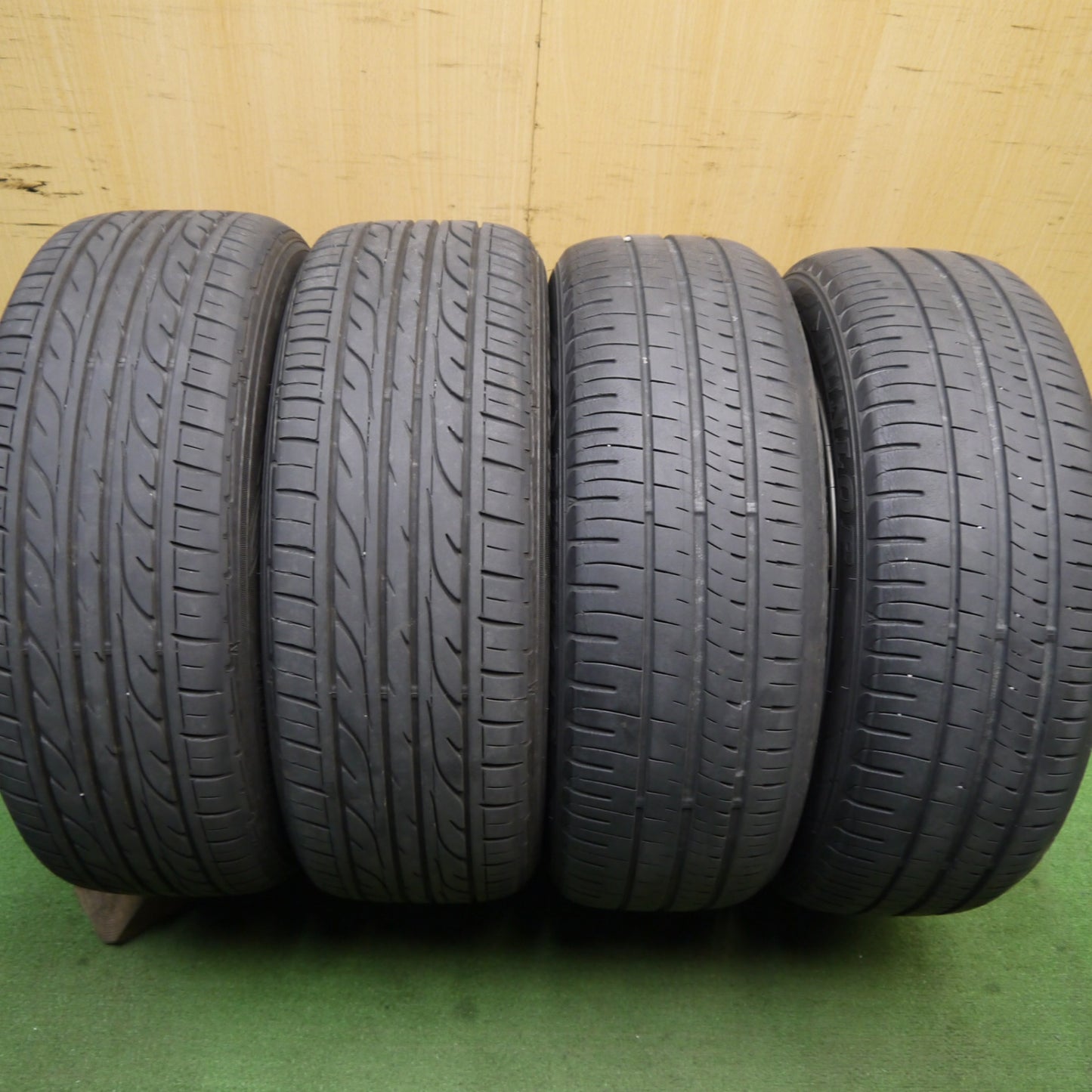 バリ溝！21年！8.5分★マツダ プレマシー 純正 205/55R16 ダンロップ エナセーブ EC204 EC202 16インチ PCD114.3/5H★5060306Hノ