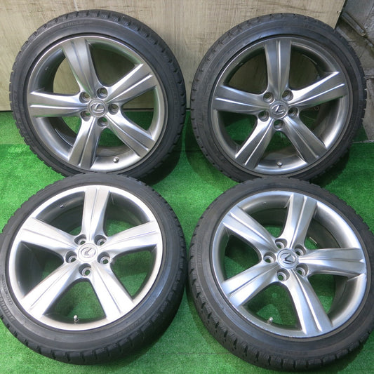 センサー付！キレイ★レクサス GS 純正 245/40R18 スタッドレス ブリヂストン ブリザック REVO1 18インチ PCD114.3/5H★5051602NJス