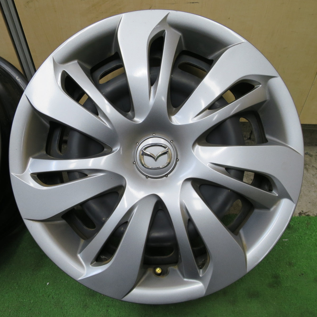 4本価格◎マツダ デミオ 純正 スチール ホイール 15インチ 15×5.5J PCD100/4H◎6091202NGホ