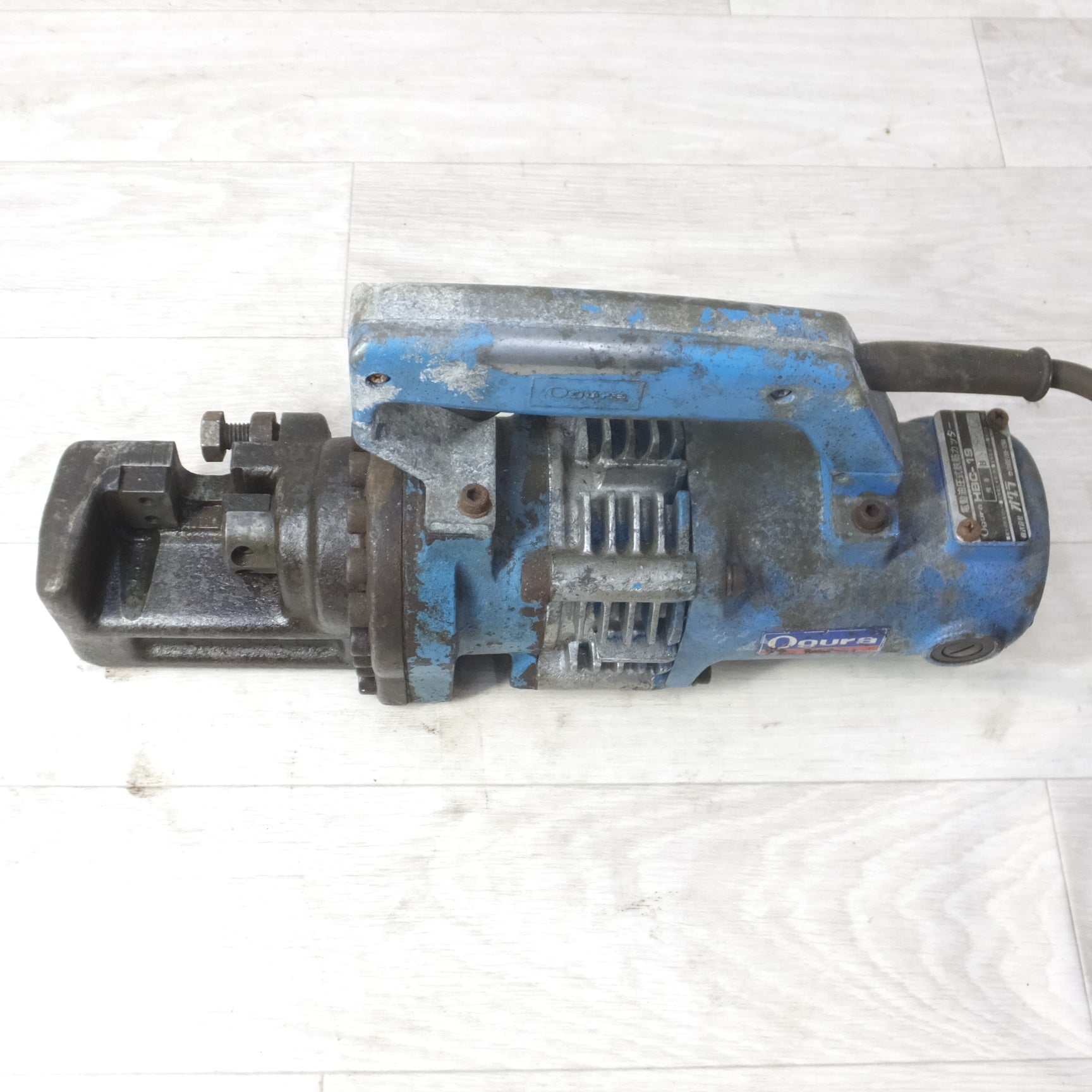 送料無料] ◇Ogura オグラ 電動油圧式鉄筋カッター HBC-19 鉄筋切断機