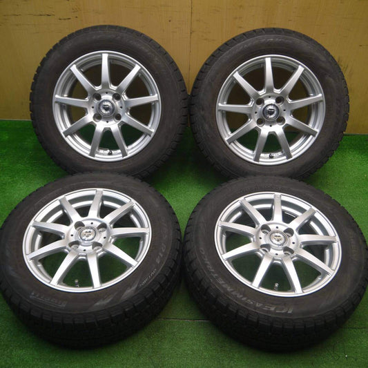 バリ溝！キレイ！8.5分★スタッドレス 175/65R14 ピレリ アイスアシンメトリコ VOLGA ヴォルガ 14インチ PCD100/4H★4112601Hス