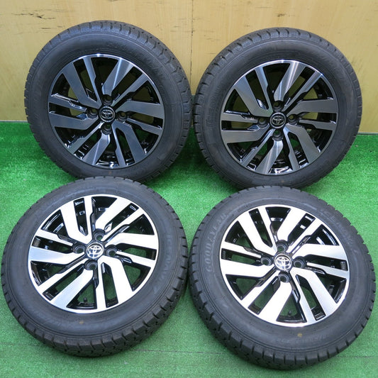 バリ溝！22年！ほぼ10分★トヨタ ルーミー タンク 純正 165/65R14 スタッドレス グッドイヤー アイスナビ7 14インチ PCD100/4H★5110807HAス