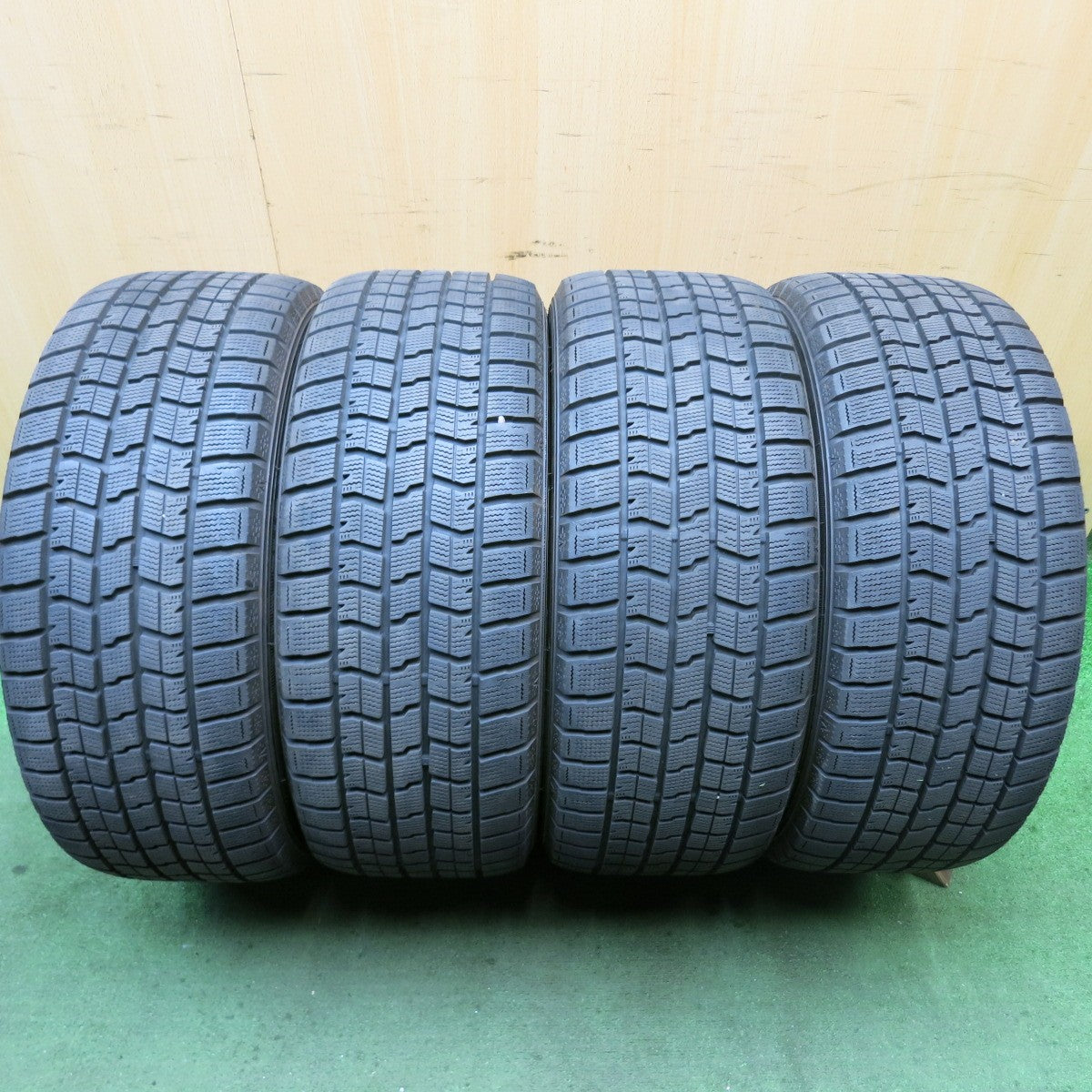 バリ溝！9.5分以上★ベンツ 等 IRVINE F01 245/45R17 スタッドレス グッドイヤー アイスナビ7 アーヴィン 17インチ PCD112/5H★5080913HAス