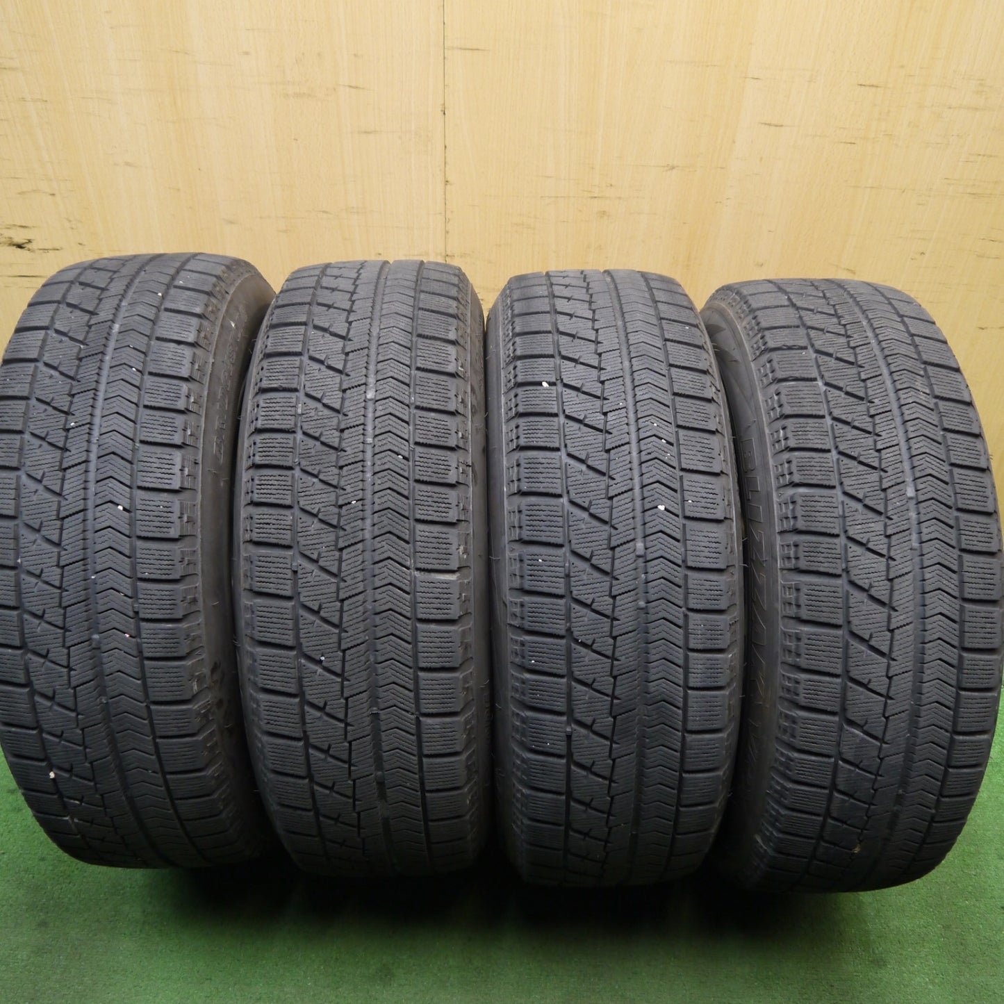 キレイ★プリウス 等 195/65R15 スタッドレス ブリヂストン ブリザック VRX BALMINUM バルミナ 15インチ PCD100/5H★5061004Hス