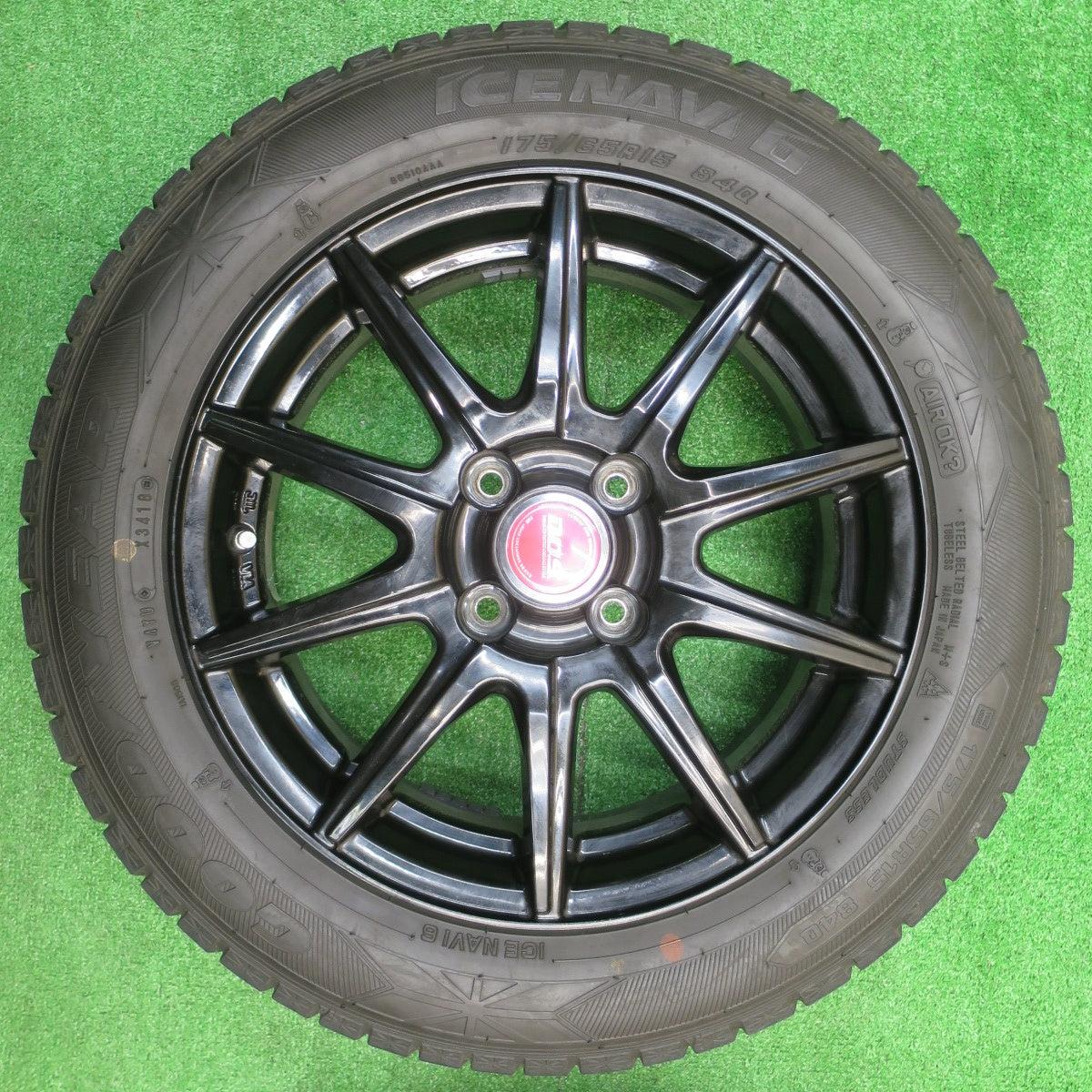 4本価格★スタッドレス 175/65R15 グッドイヤー アイスナビ6 D.O.S. DOS 15インチ PCD100/4H★5102102NJス