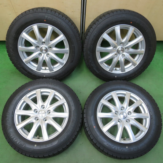 バリ溝！22年！キレイ！8.5分★スタッドレス 205/65R16 グッドイヤー アイスナビ7 ravrion RS01 ラブリオン 16インチ PCD114.3/5H★5092912イス