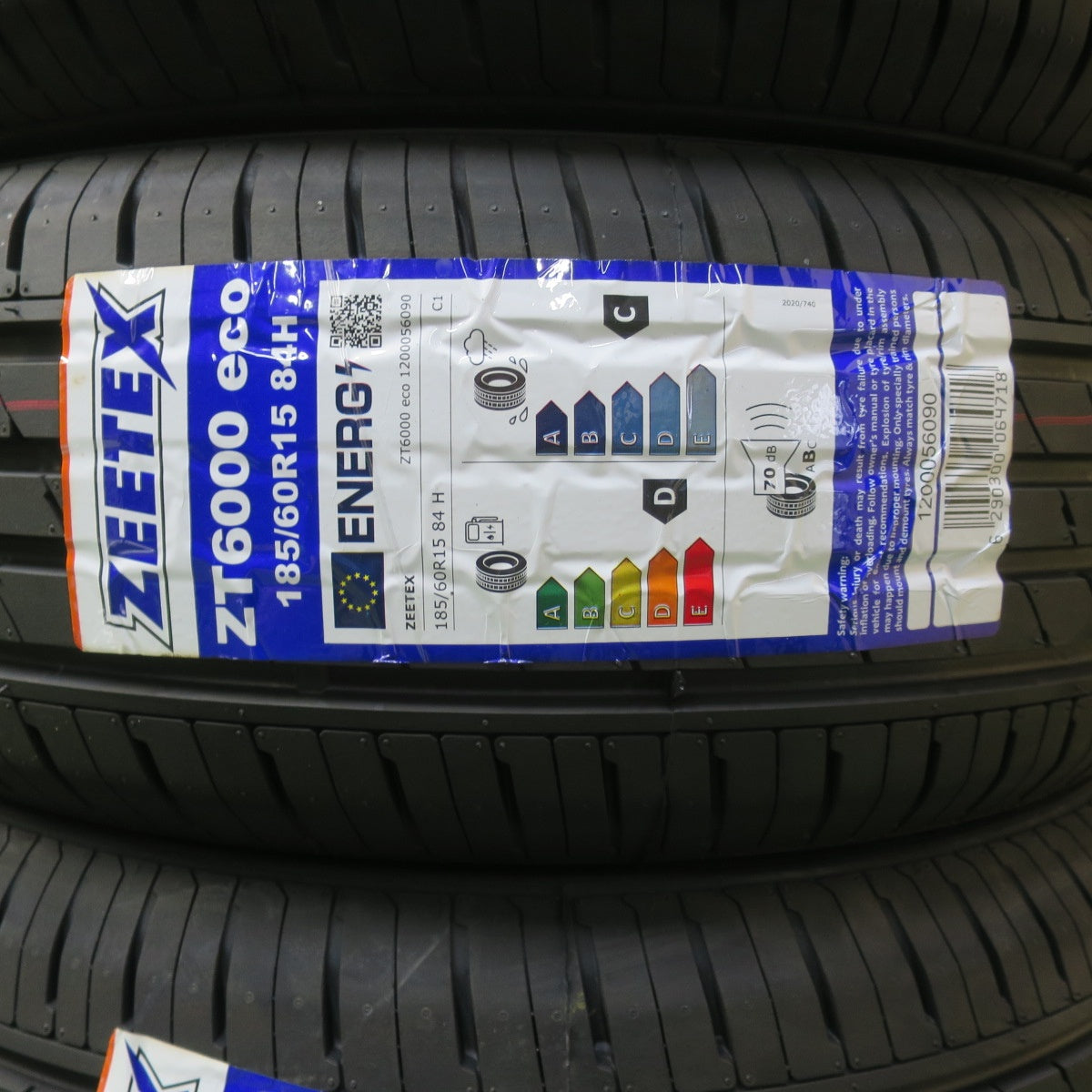 未使用！26年★185/60R15 ジーテックス ZT6000 eco ZEETEX タイヤ 15インチ シャトル アクア 等★6070606イノタ