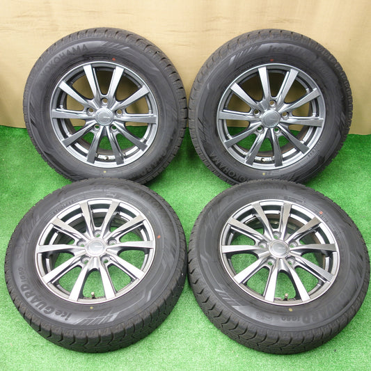 バリ溝！23年！キレイ！8.5分★スタッドレス 195/65R15 ヨコハマ アイスガード iG60 GRASS グラス 15インチ PCD114.3/5H★5120501KTス
