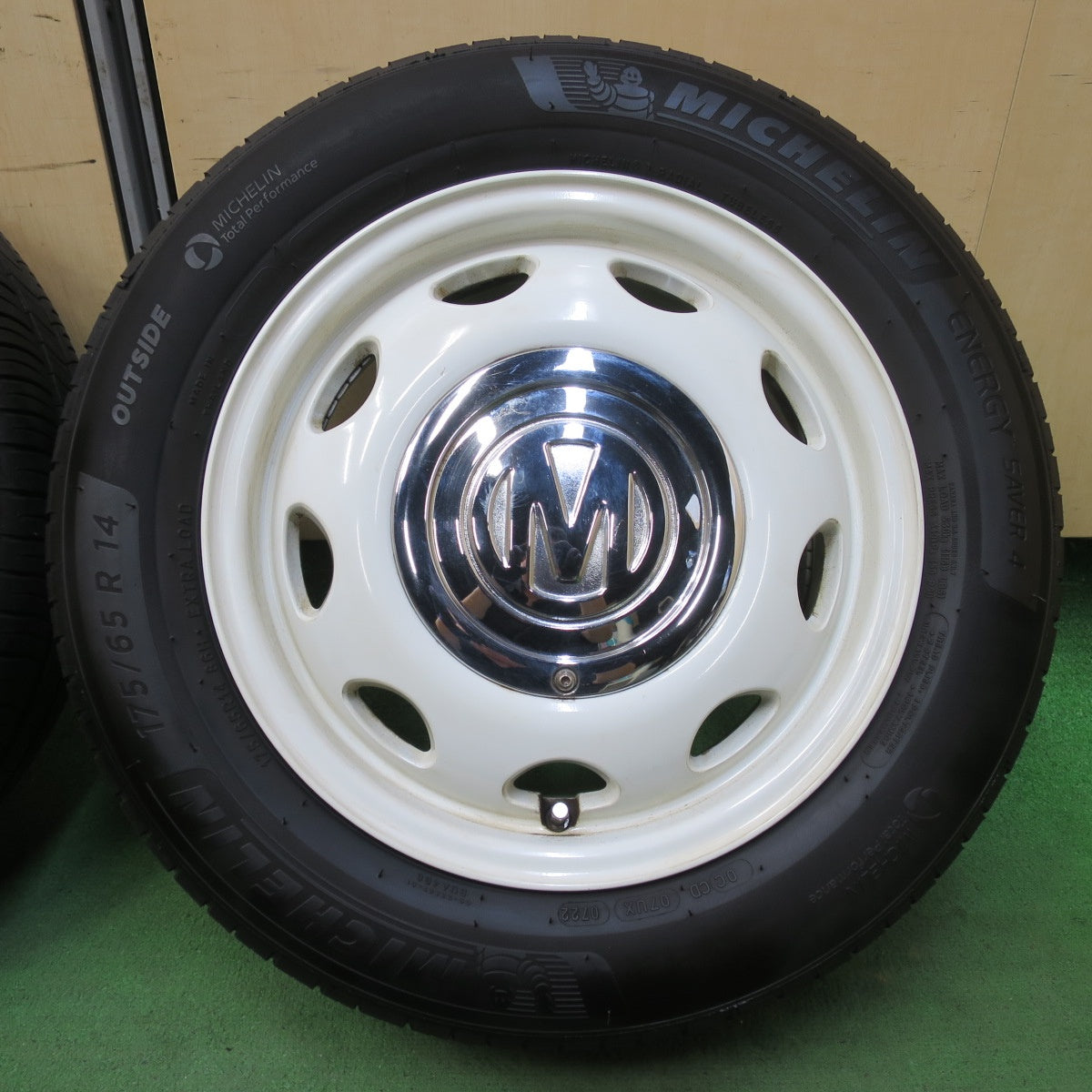 キレイ！22年★CRIMSON DEAN mini 175/65R14 ミシュラン エナジーセイバー4 クリムソン ディーン ミニ 14インチ PCD 98 100 /4H マルチ★5100205イノ