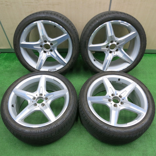 [送料無料] 4本価格！20年★ベンツ SLクラス R231 純正 AMG 245/40R19 275/35R19 ブリヂストン トランザ T005 19インチ PCD112/5H★4103001NJノ