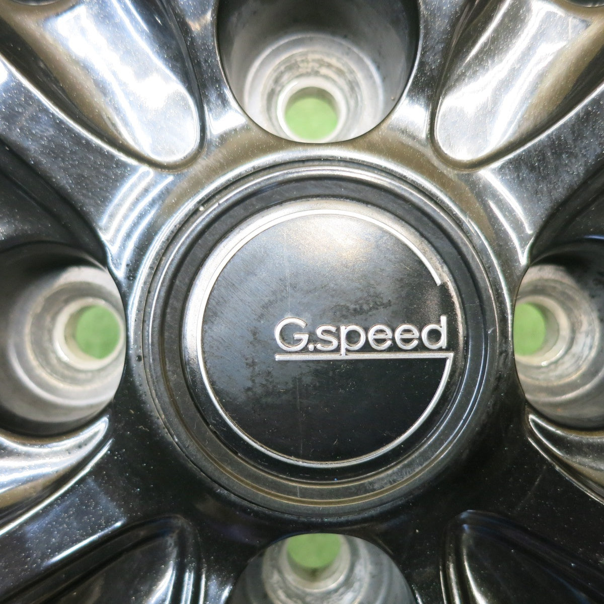 4本価格★G.speed 15インチ ホイール Gスピード 15×5.5J PCD100/4H★6062406HAホ