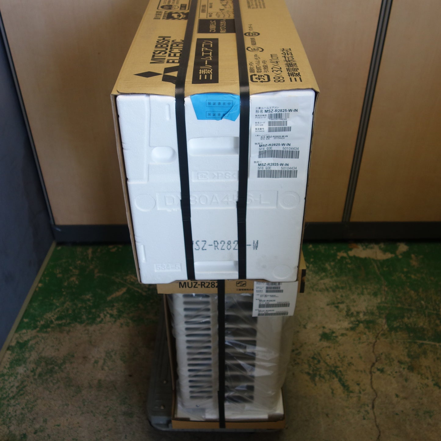 [送料無料] 未使用！25年☆三菱 ルーム エアコン 10畳 霧ヶ峰 MSZ-R2825-W-IN MUZ-R2825 MITSUBISHI☆