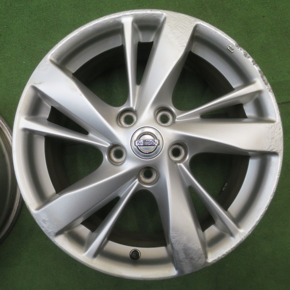 4本価格★日産 L33 ティアナ 純正 ホイール 17インチ 17×7.5J TEANA PCD114.3/5H★6070804NJホ