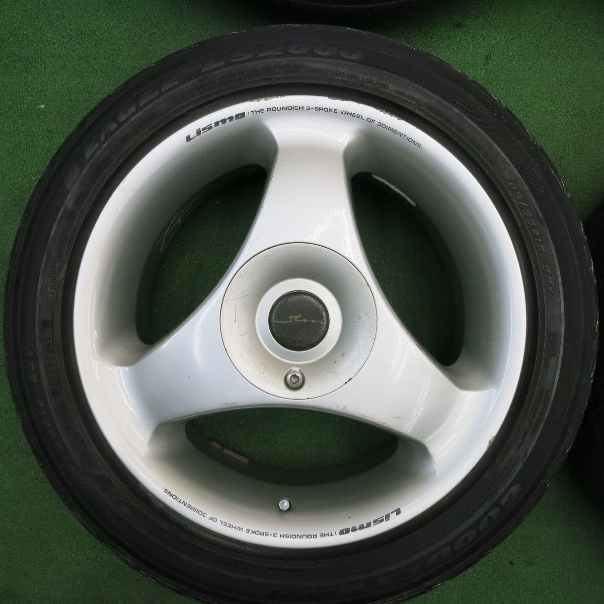 4本価格★LiSMO Stern 205/55R16 グッドイヤー イーグル LS2000 シュテルン リスモ 16インチ PCD100/4H 5H マルチ★5051704TNノ