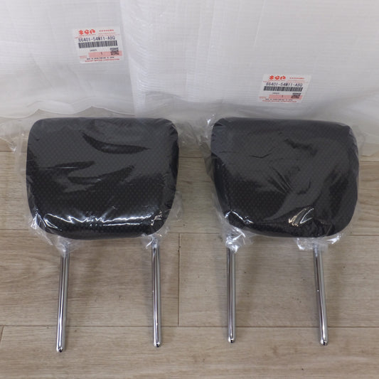 [送料無料] 未使用★スズキ SUZUKI 純正 ハスラー MR41S ヘッドレスト 86401-54M11-A8Q 2点 セット★