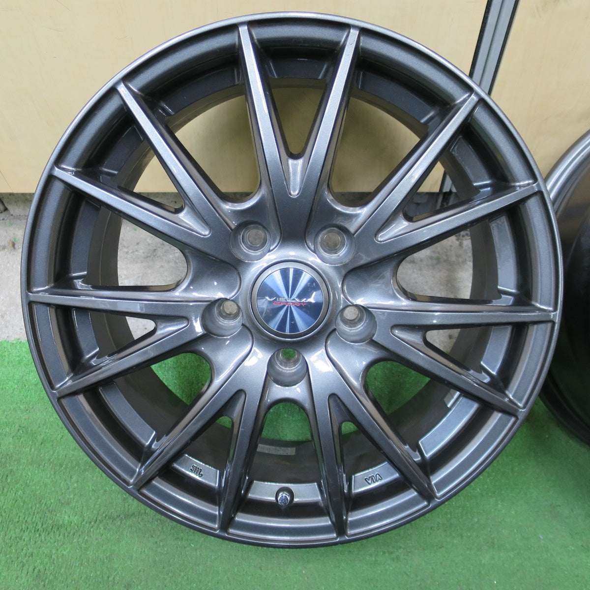 4本価格★VELVA SPORT ヴェルヴァ スポーツ 16インチ ホイール 16×6.5J PCD114.3/5H★6022002NGホ