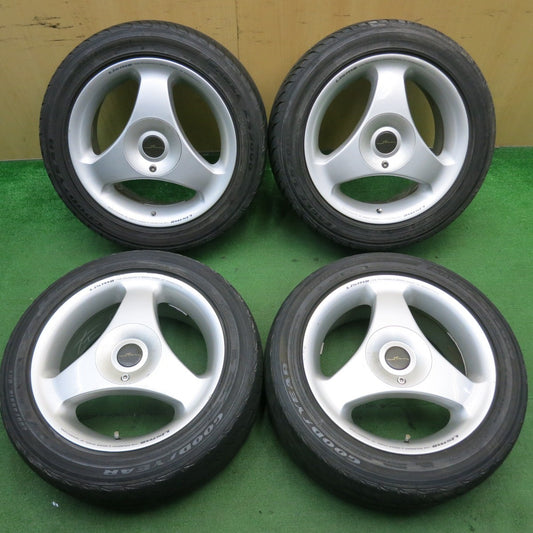 4本価格★LiSMO Stern 205/55R16 グッドイヤー イーグル LS2000 シュテルン リスモ 16インチ PCD100/4H 5H マルチ★5051704TNノ