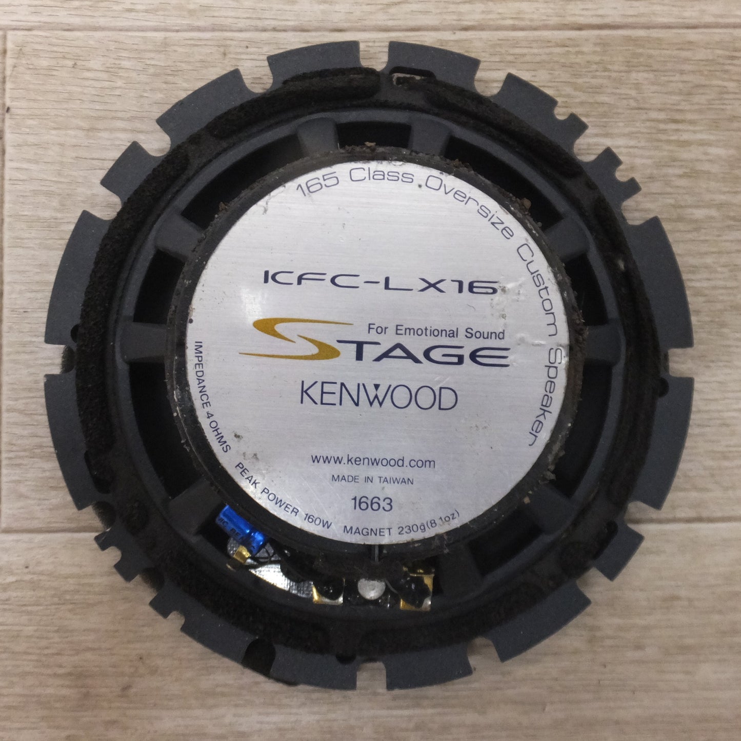 [送料無料] ★ケンウッド KENWOOD スピーカー ICFC-LX16 ICFC-LX17　2点 セット★