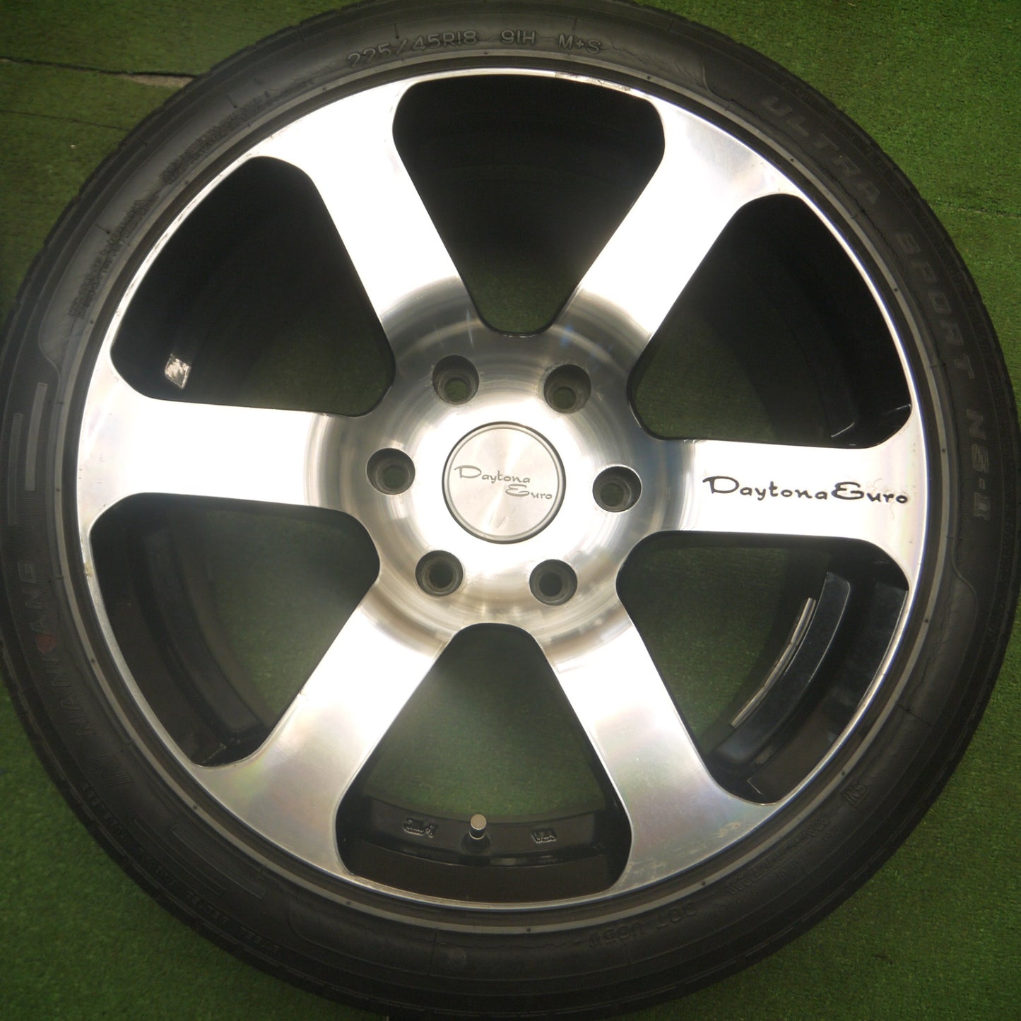 [送料無料] 4本価格★Daytona Euro 225/45R18 ナンカン ウルトラスポーツ NS-2 デイトナ ユーロ 18インチ PCD139.7/6H★5020509Hノ