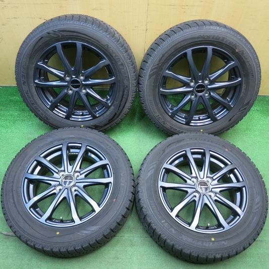 バリ溝！8.5分★スタッドレス 185/65R15 オートバックス ノーストレック N3i LEBEN レーベン 15インチ PCD100/4H★6042609HAス
