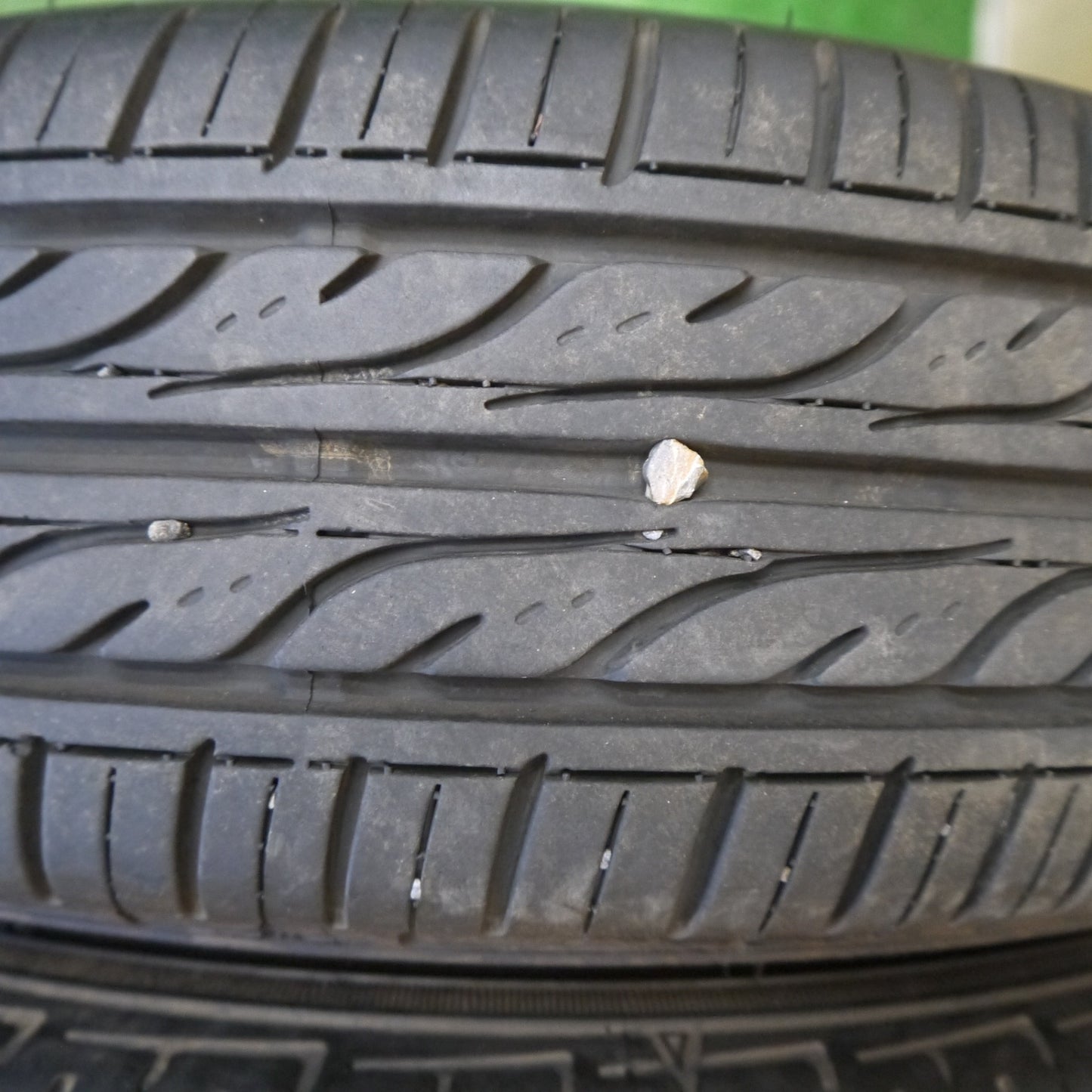 バリ溝！22年！8.5分◎スズキ ラパン 等 純正 スチール 155/65R13 ダンロップ EC202 13インチ PCD100/4H◎6080507Hノ
