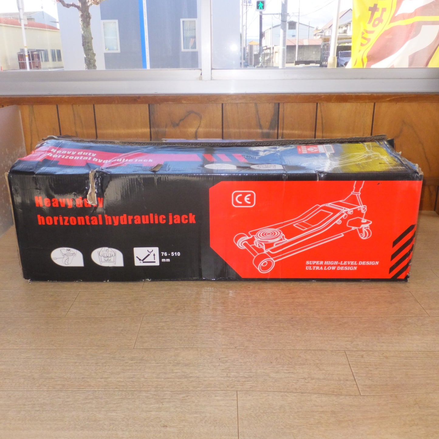 [送料無料] 未使用★承天貿易 My precious 3t フロアジャッキ 3TON FLOOR JACK YY-648　76-510mm★