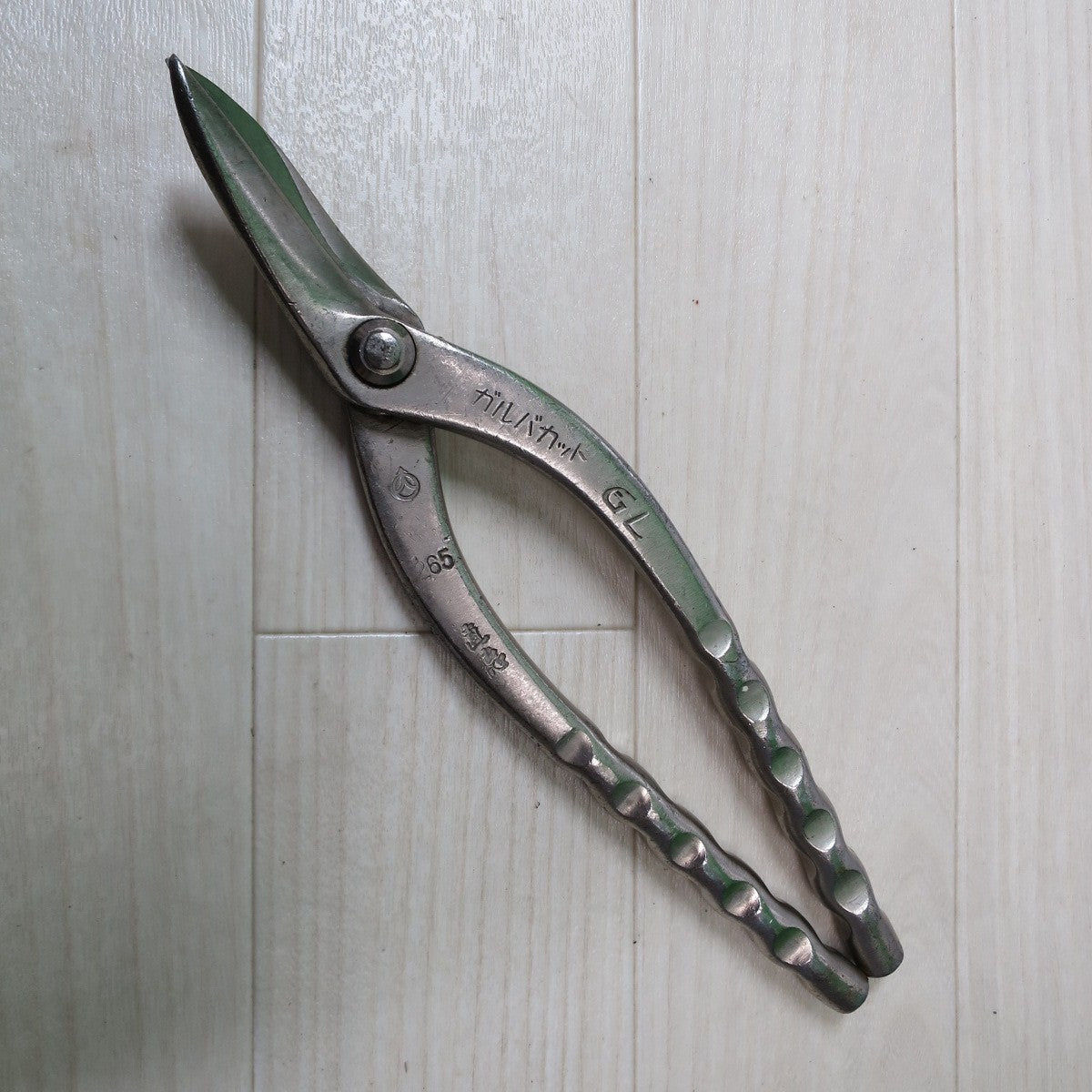 [送料無料] ☆直徳 板金 はさみ ガルバ カット GL 265ｍｍ 金切 鋏 ハサミ☆
