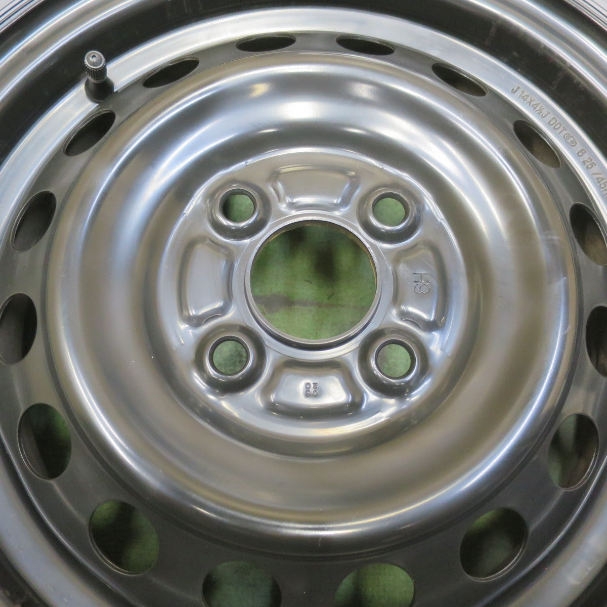 新車外し！25年◎三菱 ekスペース デリカミニ 純正 スチール 155/65R14 ブリヂストン エコピア EP150 14インチ PCD100/4H◎6081905イノ