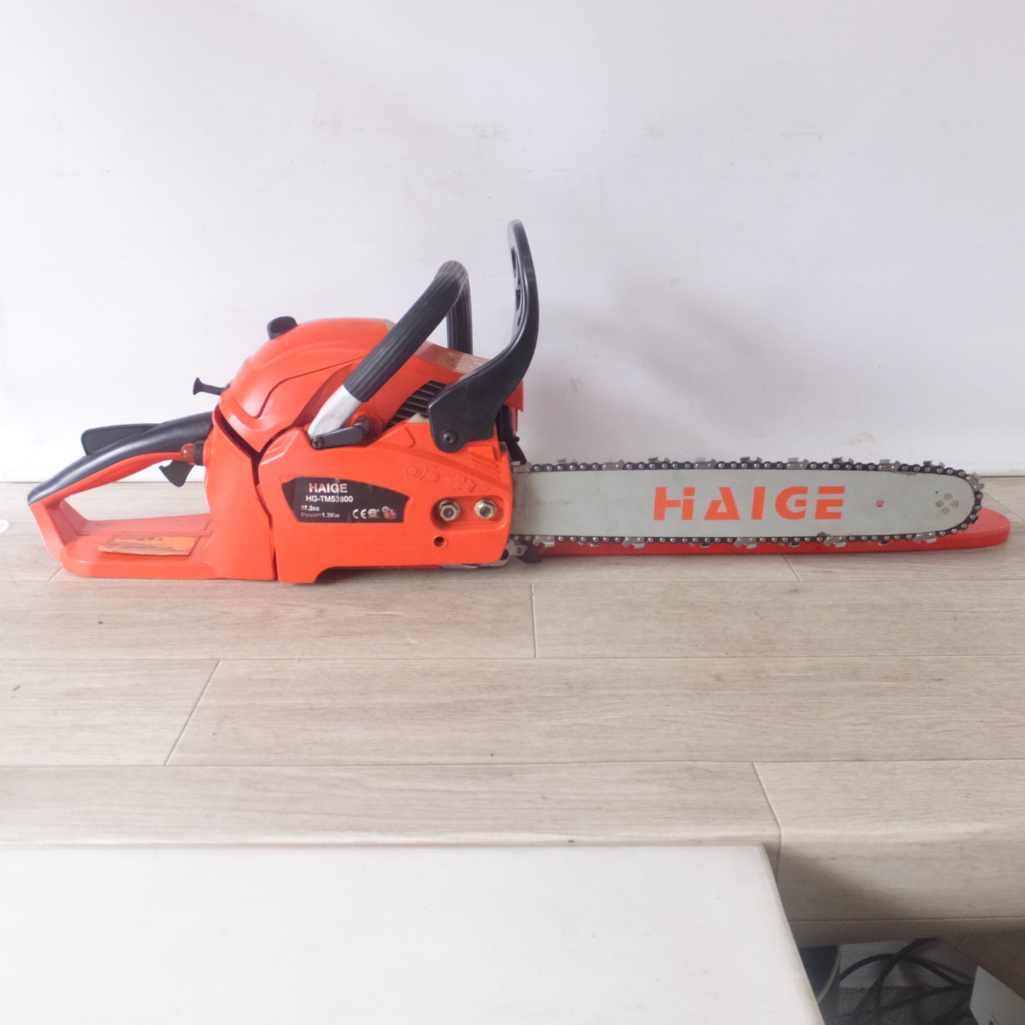 [送料無料] ★ハイガー HAIGE エンジンチェンソー HG-TM53800　37.2cc Power 1.3kW★