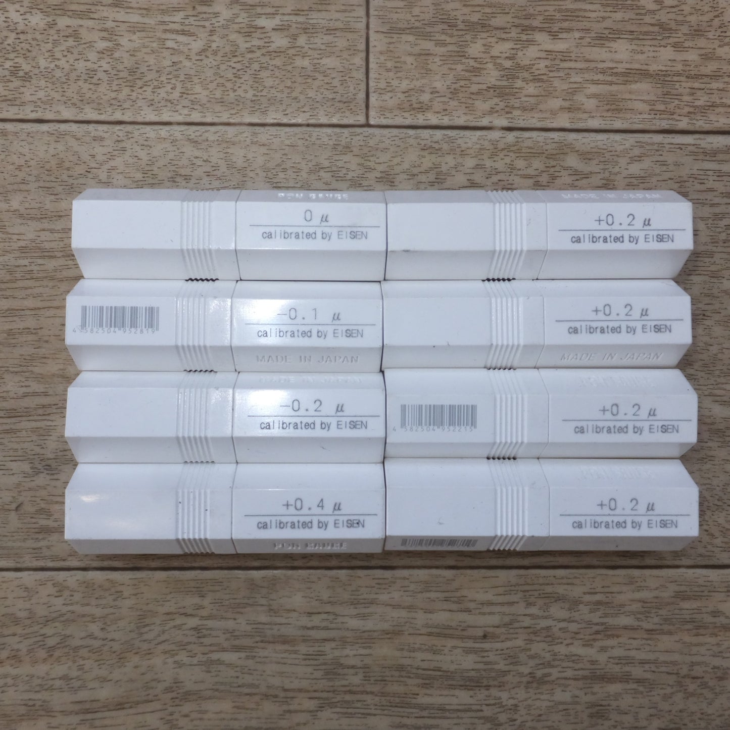 [送料無料] 未使用★アイゼン EISEN ピンゲージ 2.300 2.400 2.500 2.600 2.700 2.800 2.900 3.000 8本 セット★