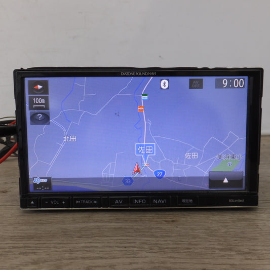 [送料無料] ★三菱製 スバル 純正 三菱カーナビゲーションシステム DIATONE SOUND.NAVI NR-MZ80-FJ(15)★