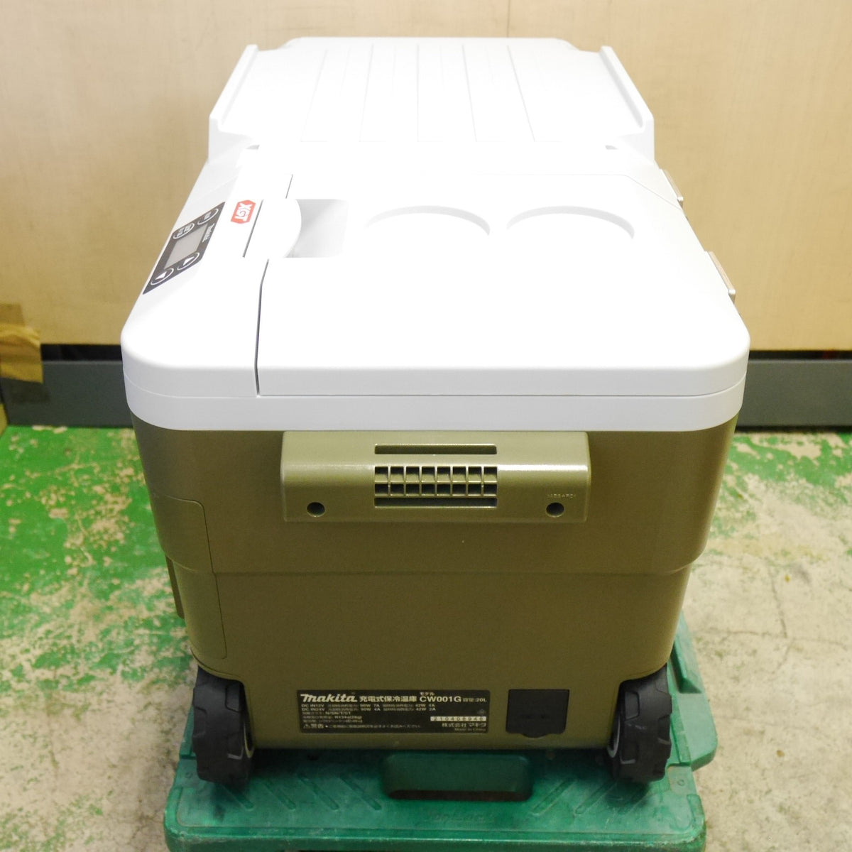 キレイ☆マキタ 充電式 保冷温庫 CW001G 20L ポータブル 冷蔵庫 保温庫 コードレス makita オリーブ 色☆