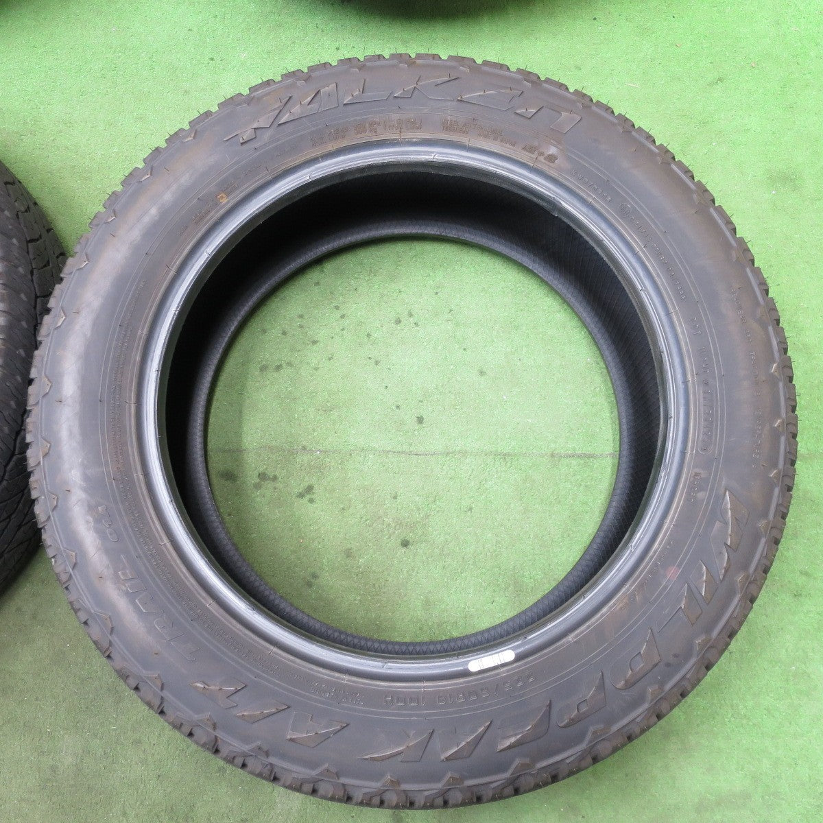 バリ溝！25年！9.5分★225/60R18 ファルケン WILDPEAK A/T TRAIL 01A タイヤ 18インチ ハリアー RAV4 CX-5 等★6022302NGノタ