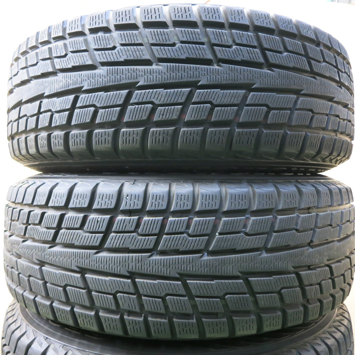 *送料無料* センサー付！バリ溝！綺麗！9分★レクサス等 235/65R18 スタッドレス ヨコハマ ジオランダー i/T-S VELVA SPORT PCD114.3/5H★4042919イス