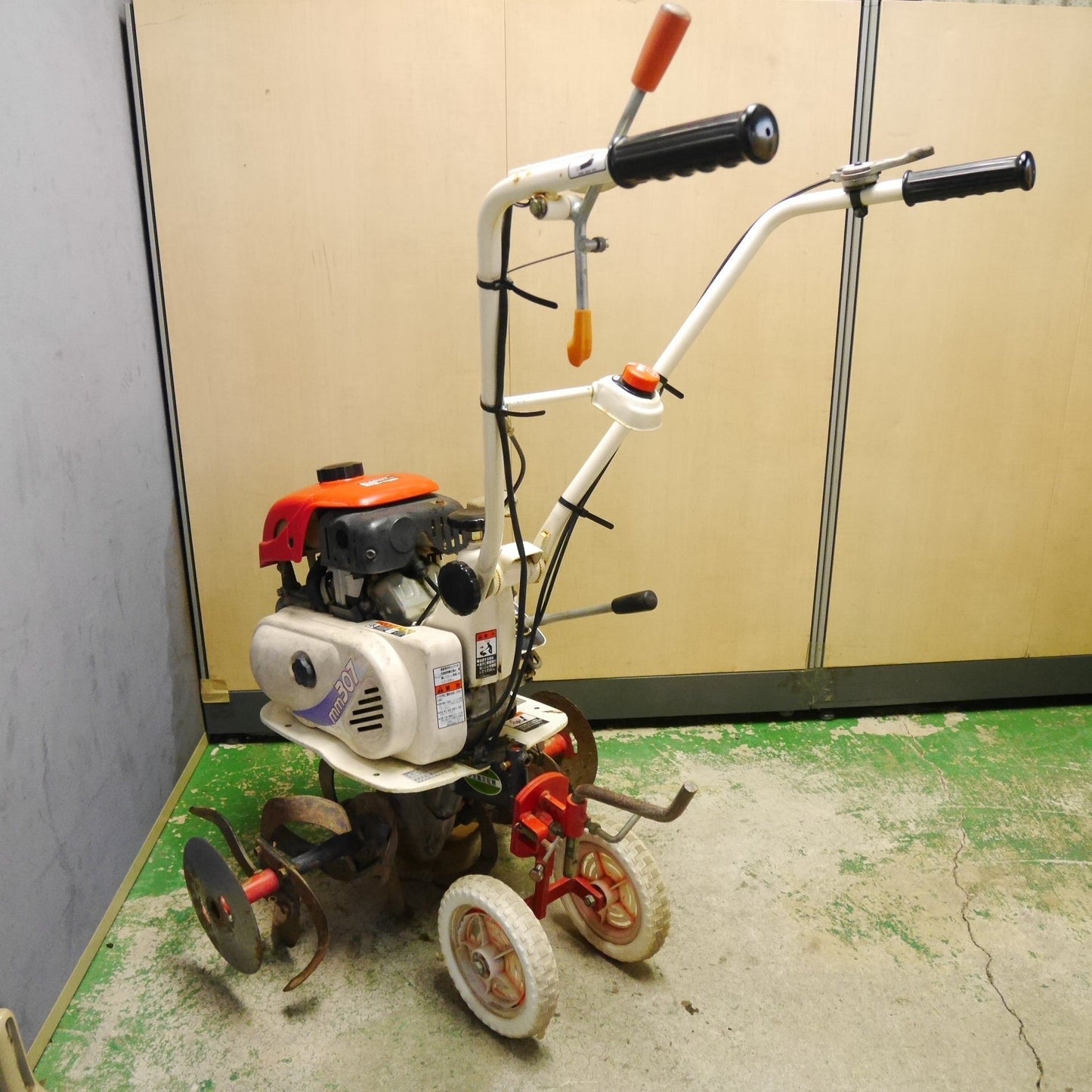 【岐阜発 直接引取限定】☆三菱 my mini 耕うん機 農用 トラクター MM306 MM307 耕運機 耕耘機 農機具 農業 機器 現状品☆