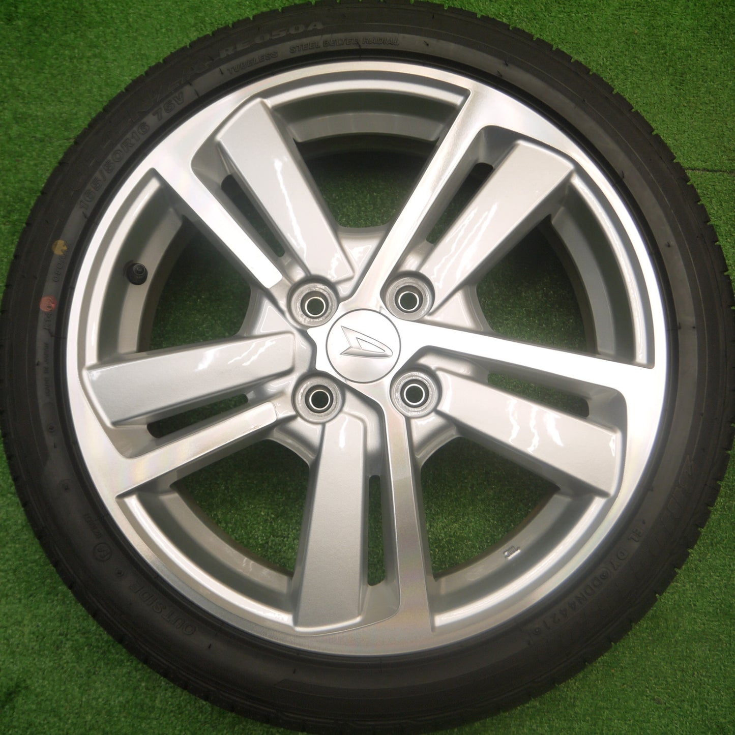 *送料無料* 新車外し！21年★ダイハツ コペン 純正 165/50R16 ブリヂストン ポテンザ RE050A 16インチ PCD100/4H★4082705Hノ
