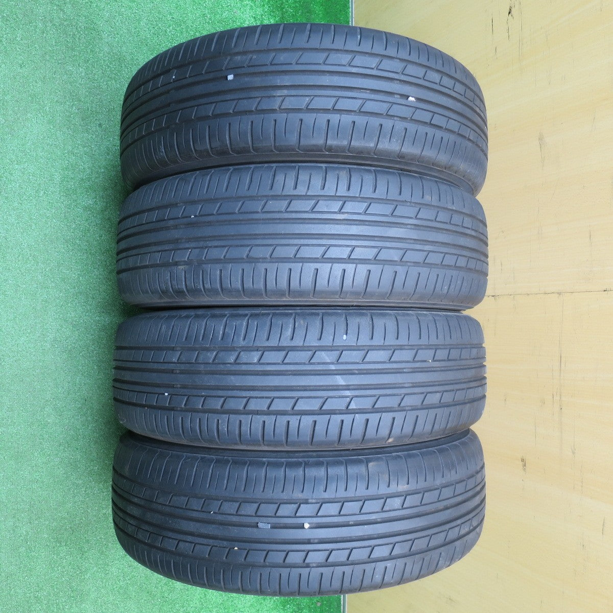 4本価格★マツダ DJ デミオ 純正 185/60R16 ヨコハマ エコス ES31 16インチ PCD100/4H★5110904NJノ