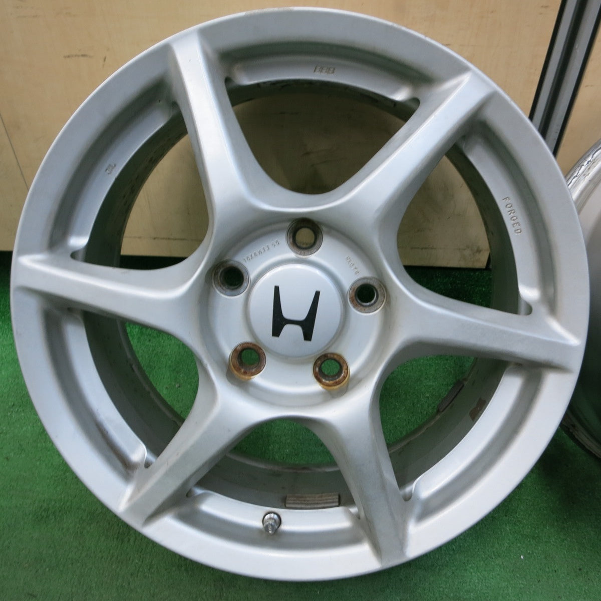 送料無料* 4本価格☆ホンダ AP1 S2000 純正 BBS RX078 RX079 鍛造