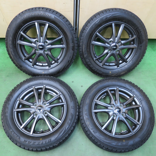 バリ溝！23年！キレイ！ほぼ10分★スタッドレス 165/65R14 ブリヂストン ブリザック VRX2 NIRVANA NV ニルバーナ ニルヴァーナ 14インチ ソリオ ハスラー 等 PCD100/4H★5123016イス