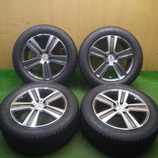 超バリ溝！22年！キレイ！9.5分以上★ベンツ 等  EuroPremium WERNER 阿部商会 225/55R17 スタッドレス バイキング WINTECH WT6 ユーロプレミアム ヴェルナー PCD112/5H★5022112Hス