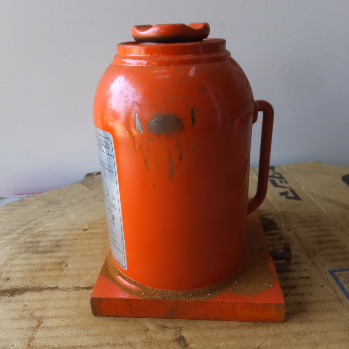 [送料無料] ◆マサダ 油圧ジャッキ HPD-10-2 工具 10TON 10ton 10トン 10000kg 油圧式 オイル だるま ダルマ 車載 自動車 点検 整備(10)◆