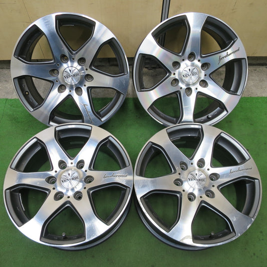 4本価格★VENERDI HEREBORRANI CL-106 COSMIC ヴェネルディ 17インチ ホイール 17×6.5J ヴェネルディ エレボラーニ PCD139.7/6H★6030902ナホ