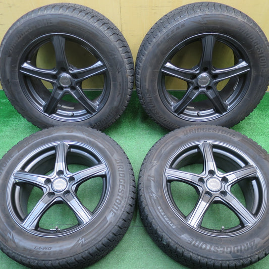 バリ溝！22年！キレイ！9分★スタッドレス 225/60R17 ブリヂストン ブリザック DM-V3 TOPRUN トップラン 17インチ PCD114.3/5H★5111802NJス