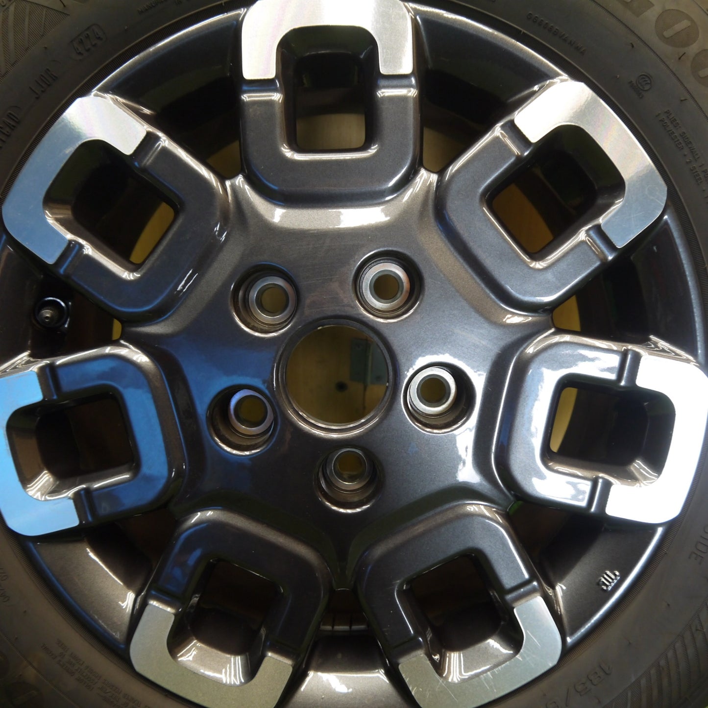 バリ溝！24年！9.5分以上！1本◎ホンダ フリード クロスター 純正 185/65R15 グッドイヤー EfficientGrip Performance2 15インチ PCD114.3/5H◎6062203Hノ