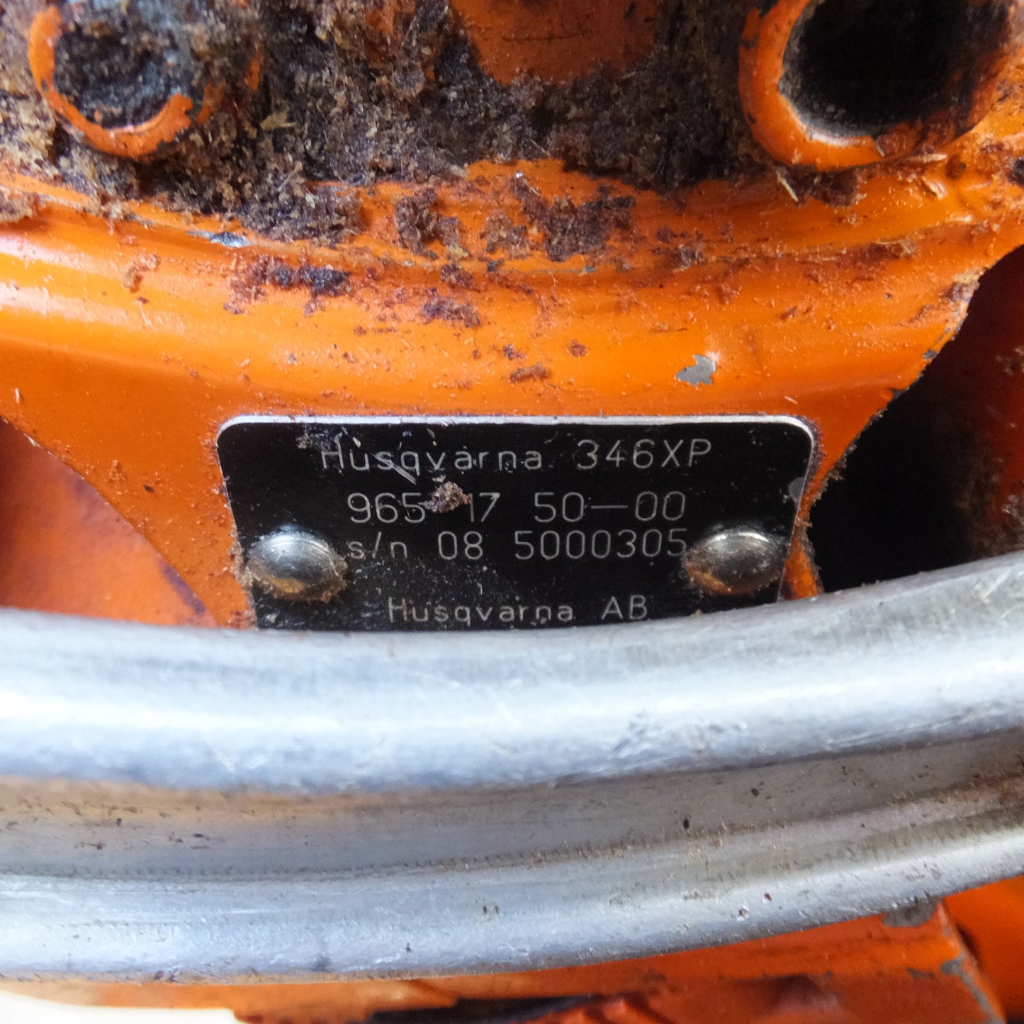[送料無料] 岐阜発★ハスクバーナ Husqvarna エンジンチェーンソー 346XP　965 17 50-00　s/n 08 5000305★